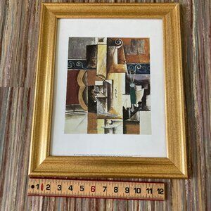 Violin and Guitar Framed Art Print Pablo Picasso PF554 Bruce McGaw Publications